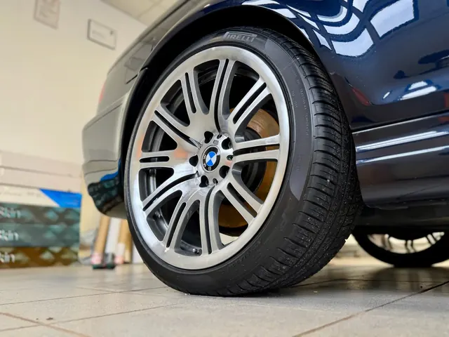 Detailing felg bmw m3 e46 cabrio